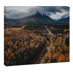 Arctic Autumn - Landscape and Nature Photography Canvas Print