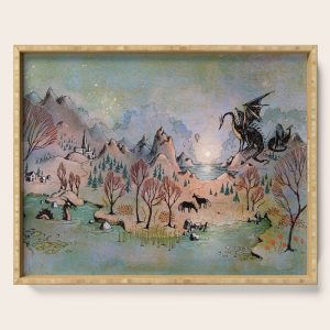 Dragon Hills Serving Tray