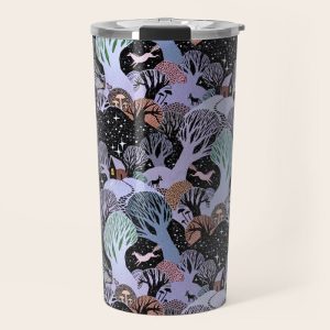 Dream with Dancing Trees Travel Mug