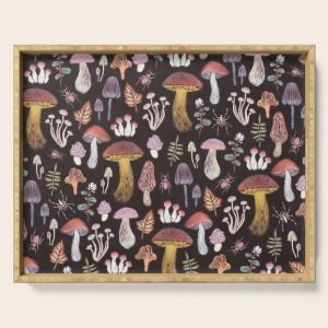 Mushrooms Serving Tray