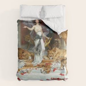 Wright Barker Circe Nyph Goddess Of Magic Witch Enchantress Turn Men Into Animals Duvet Cover